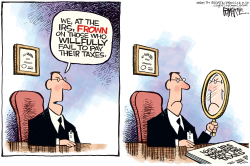 IRS WORKERS by Rick McKee