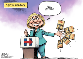 SLICK HILLARY by Nate Beeler