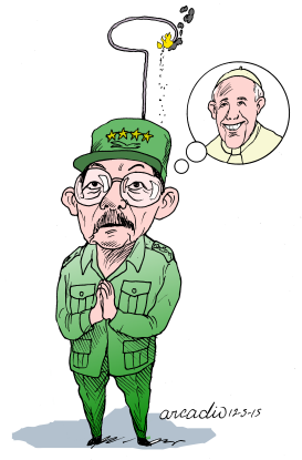 RAUL CASTRO Y SU CONVERSIóN by Arcadio Esquivel