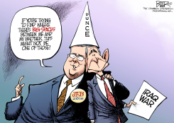 BUSH BROTHERS by Nate Beeler