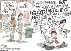 CHRISTIAN AMERICA by Pat Bagley