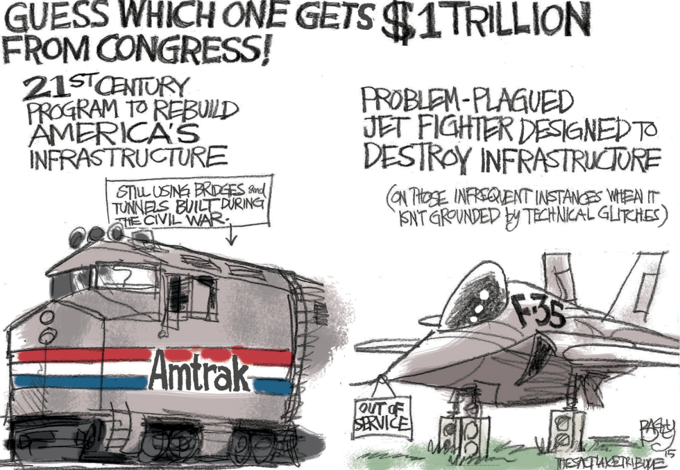  MILITARY INDUSTRIAL CONGRESS by Pat Bagley