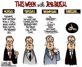 JEB BUSH AND DUBYAH by John Cole