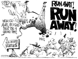 IRAQI INSECURITY FORCES by John Darkow