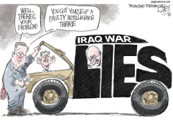 BAD INTELLIGENCE by Pat Bagley