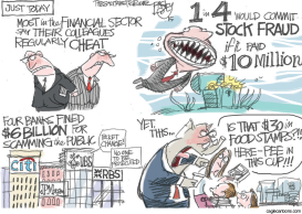 MOOCHERS AND TAKERS by Pat Bagley