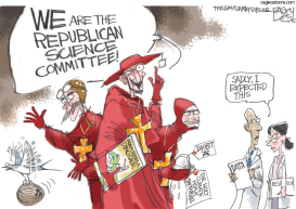 REPUBLICAN SCIENCE by Pat Bagley