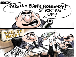 BANKER ROBBERY by Steve Sack