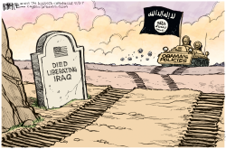 ISIS GAINS GROUND by Rick McKee