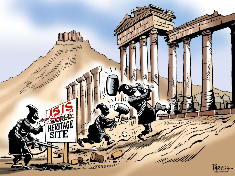  ISIS HERITAGE SITES by Paresh Nath