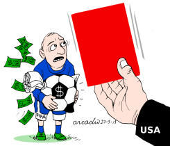 JUSTICIA SOBRE FIFA by Arcadio Esquivel