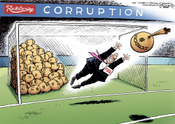 FIFA CORRUPTION by Nate Beeler