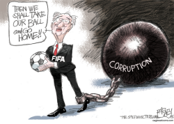 SOCCER HOOLIGANS by Pat Bagley