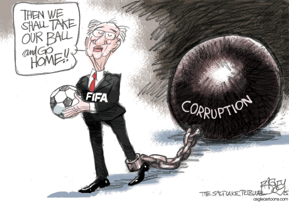  SOCCER HOOLIGANS by Pat Bagley