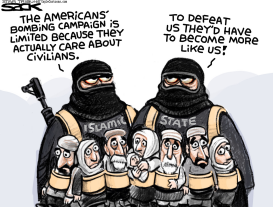 ISIS/ CIVILIANS by Steve Sack