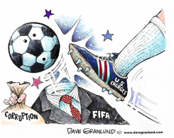 FIFA CORRUPTION CHARGES by Dave Granlund