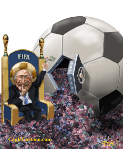 BLATTER AND SOCCER by Riber Hansson