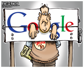 SANTORUM'S GOOGLE PROBLEM by John Cole