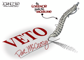 LOCAL NC  MCCRORY VETO by John Cole