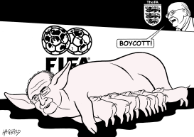 FA WABTS FIFA BOYCOTT by Rainer Hachfeld