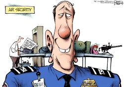 TSA SCREENING by Nate Beeler