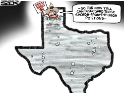 TEXAS SINKING by Steve Sack