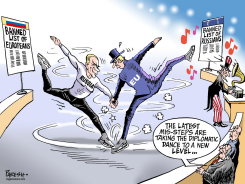 RUSSIA, EU DIPLOMACY by Paresh Nath