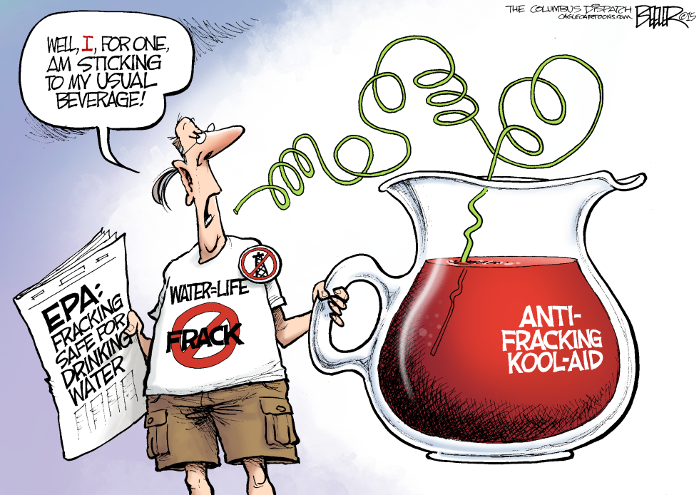  FRACKING FOOL by Nate Beeler