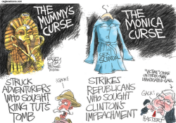 HASTERT CURSE by Pat Bagley