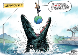 JURASSIC ISIS by Nate Beeler