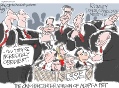 CANDIDATE DONOR FEST by Pat Bagley