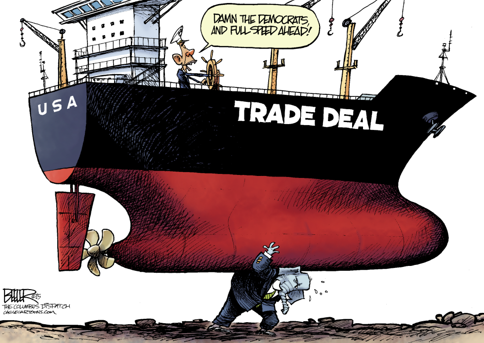  TRADE DEAL by Nate Beeler