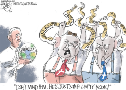 CLIMATE SNAKE HANDLERS by Pat Bagley