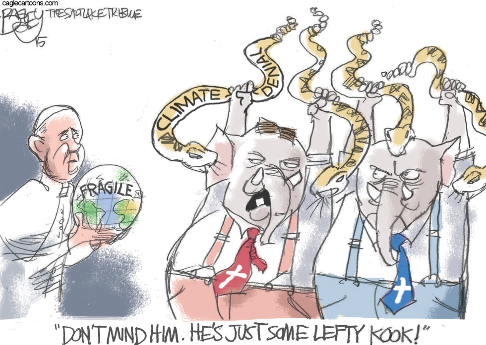  CLIMATE SNAKE HANDLERS by Pat Bagley