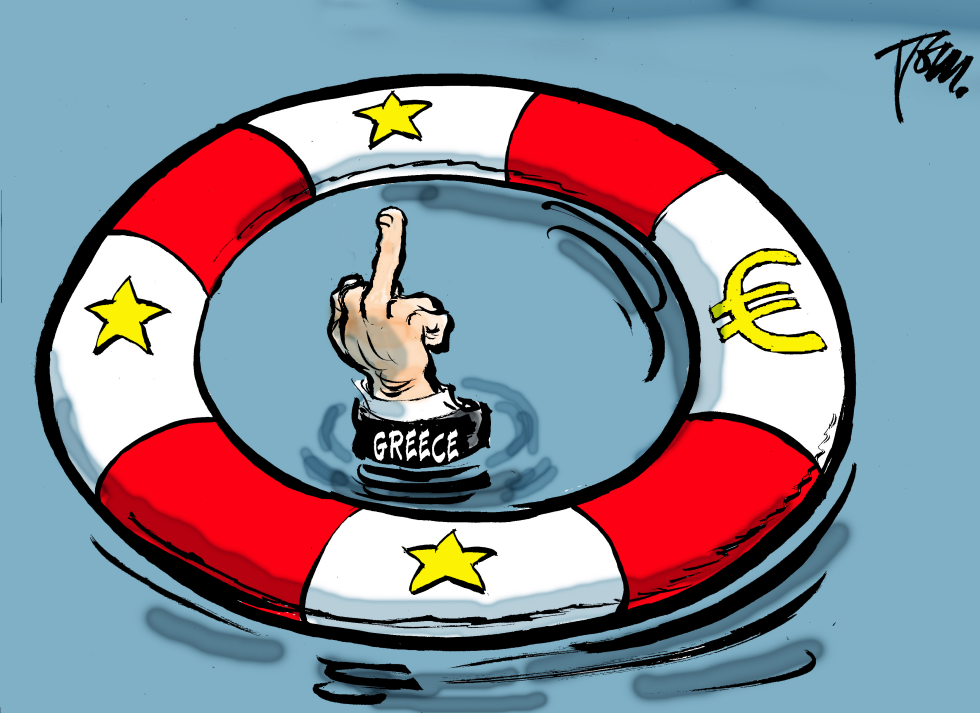  BUOY FOR GREECE by Tom Janssen