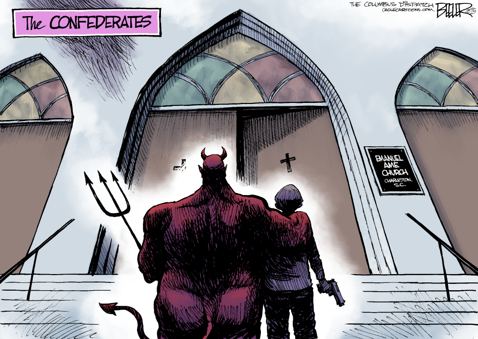  EVIL IN CHARLESTON by Nate Beeler