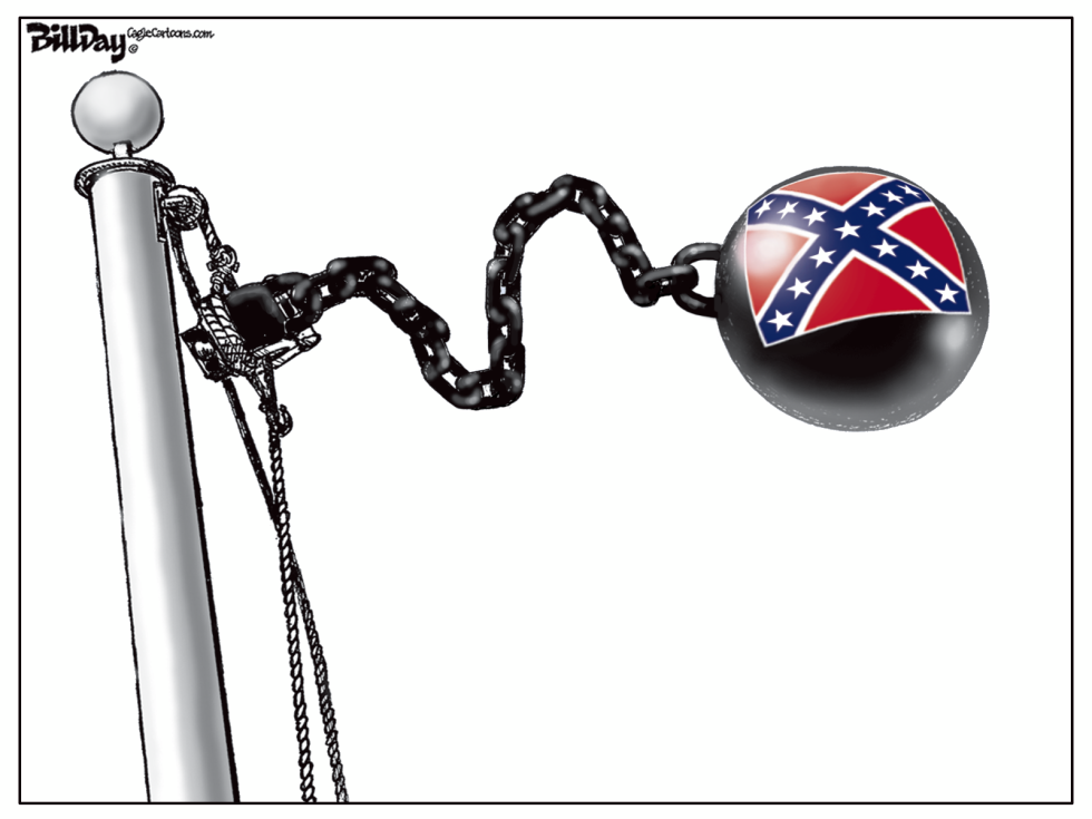  CONFEDERATE FLAG   by Bill Day