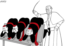 EL PAPA FRANCISCO CASTIGA A OBISPOS by Rainer Hachfeld