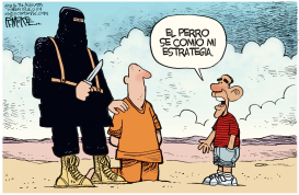 ESTRATEGIA DE OBAMA PARA ISIS  by Rick McKee