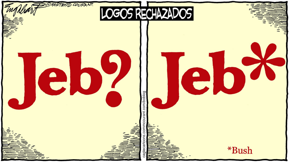  LOGO DE JEB BUSH  by Bob Englehart