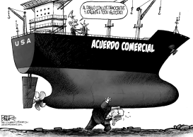 ACUERDO COMERCIAL by Nate Beeler