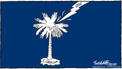 CHARLESTON S CAROLINA  by Bob Englehart