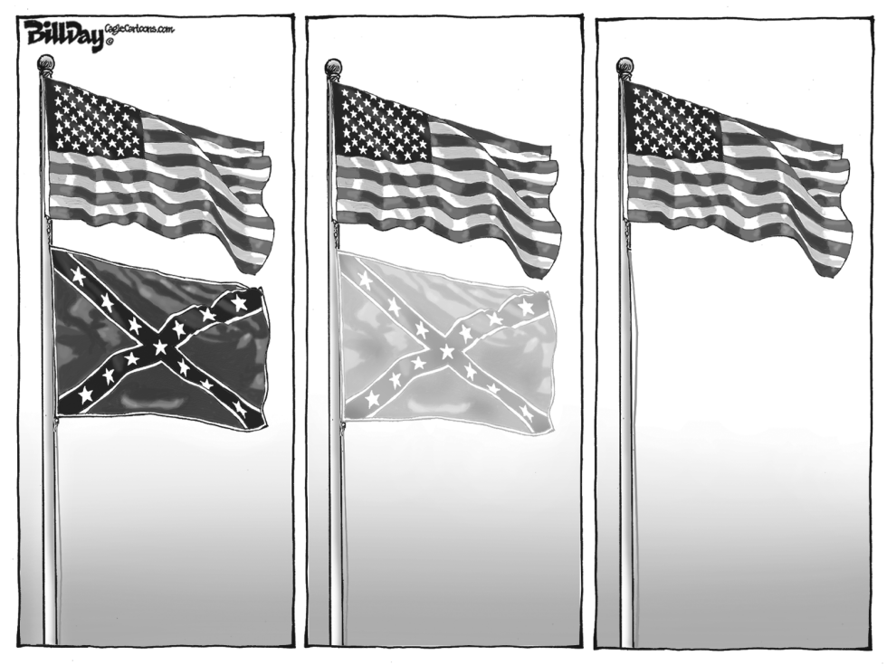  ONE COUNTRY ONE FLAG   by Bill Day