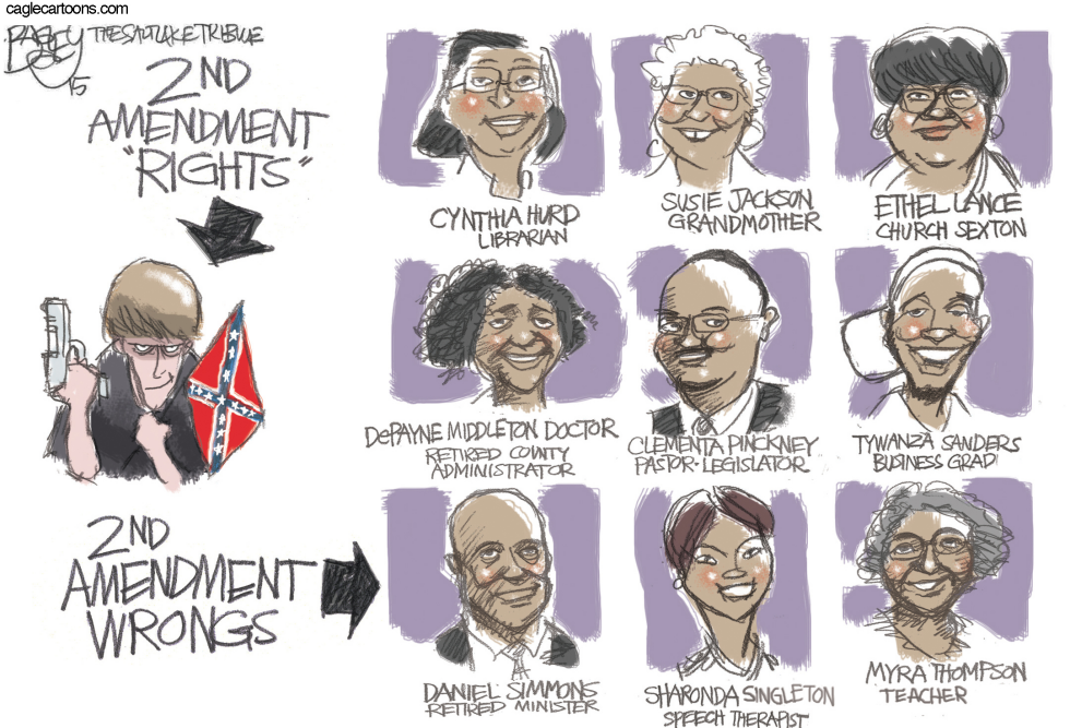  CHARLESTON 9 by Pat Bagley