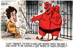 BOSTON BOMBER SENTENCED by Rick McKee