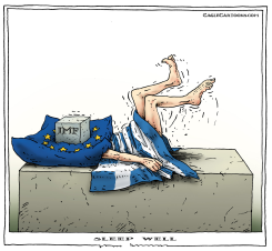 SLEEP WELL, GREECE by Joep Bertrams