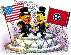 TENNESSEE MARRIAGE EQUALITY CELEBRATION by Daryl Cagle