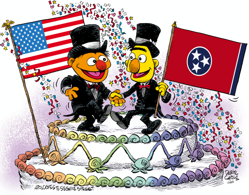  TENNESSEE MARRIAGE EQUALITY CELEBRATION by Daryl Cagle