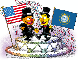 SOUTH DAKOTA MARRIAGE EQUALITY CELEBRATION by Daryl Cagle