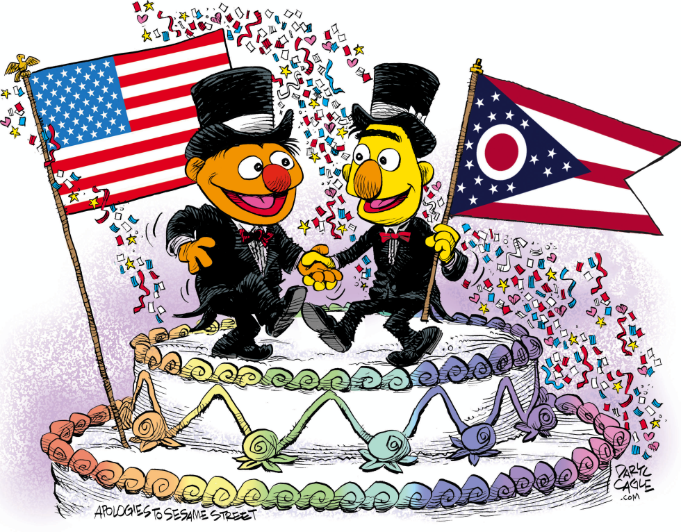  OHIO MARRIAGE EQUALITY CELEBRATION by Daryl Cagle